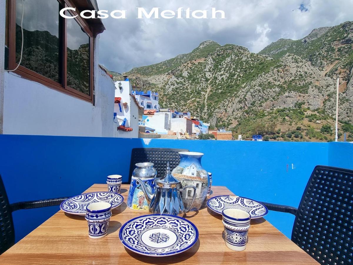 Ferienwohnung Casa Meftah Blue Chefchaouen Exterior foto
