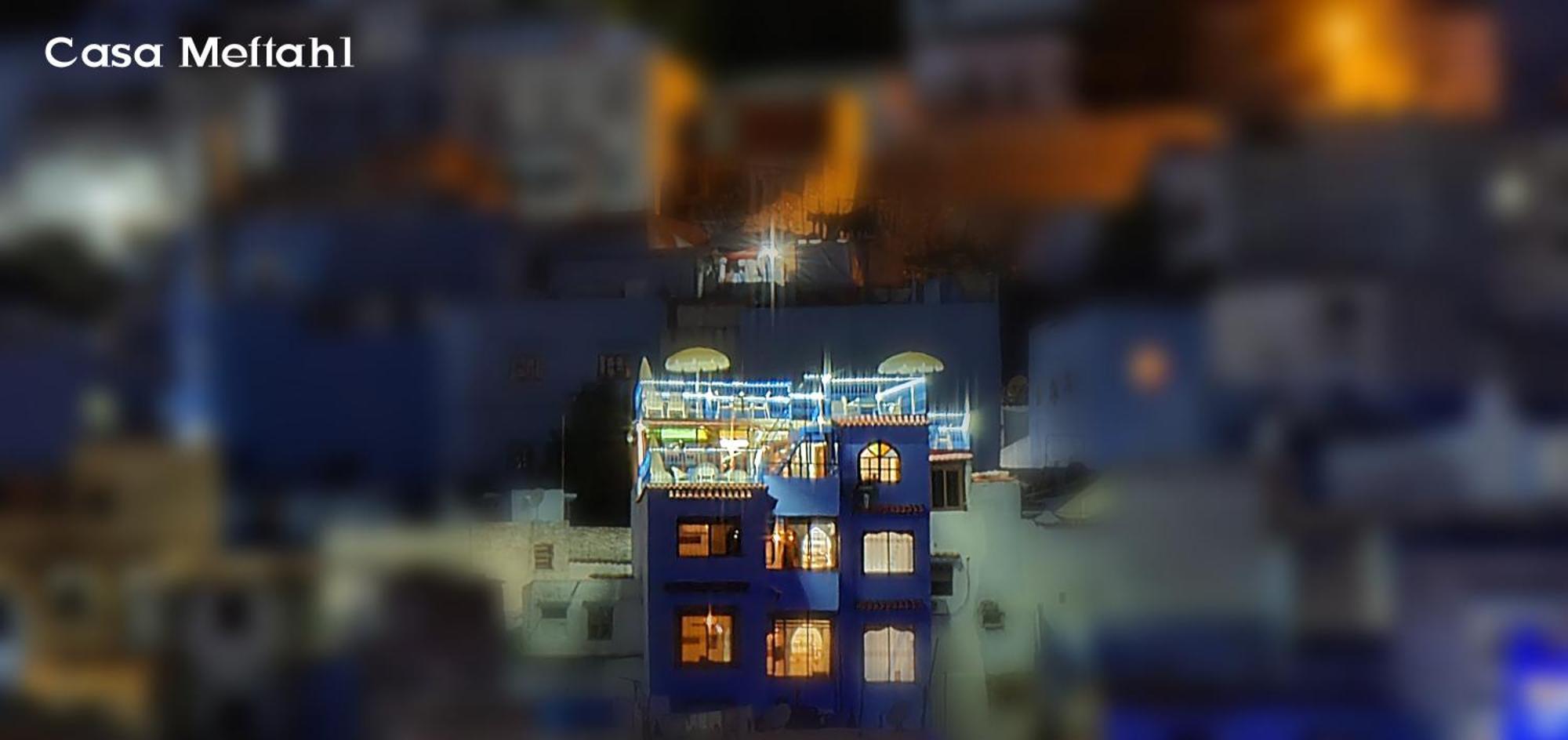 Ferienwohnung Casa Meftah Blue Chefchaouen Exterior foto