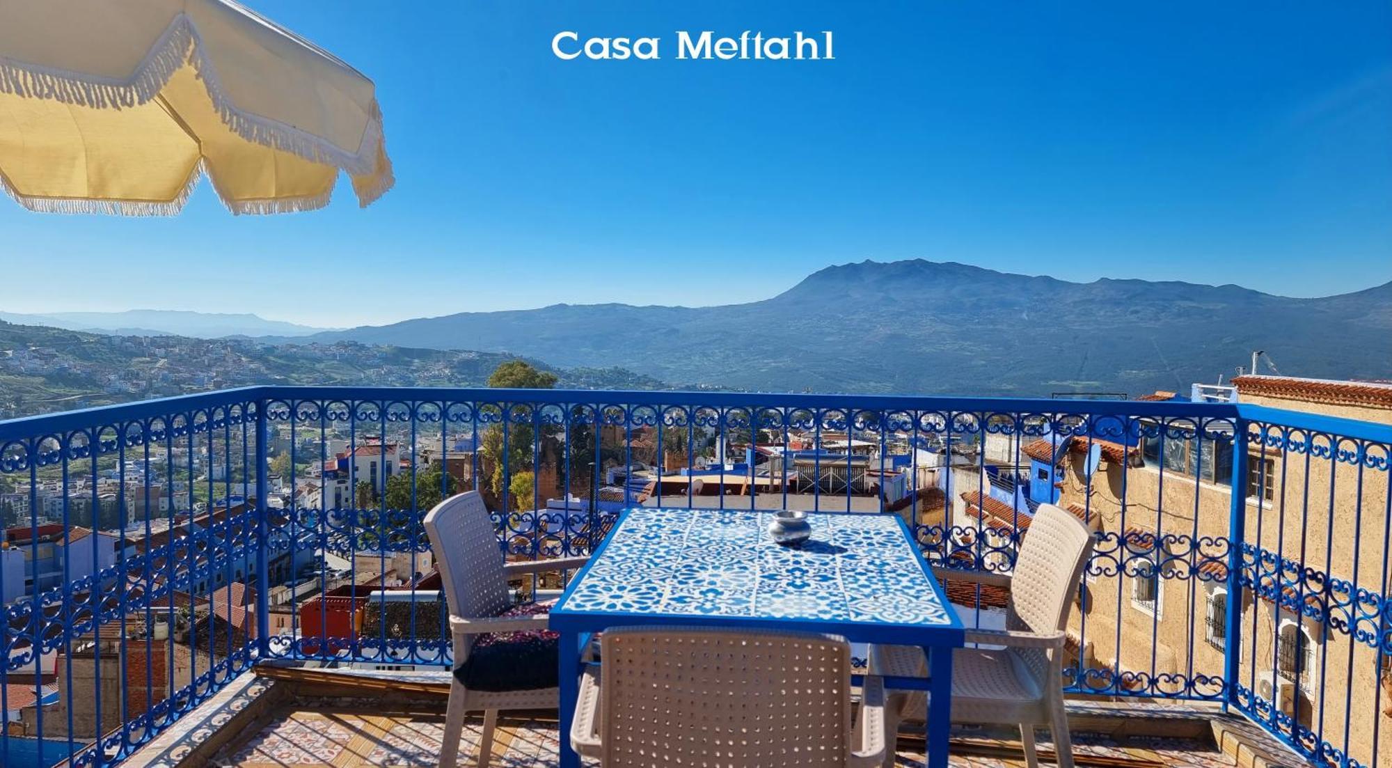 Ferienwohnung Casa Meftah Blue Chefchaouen Exterior foto