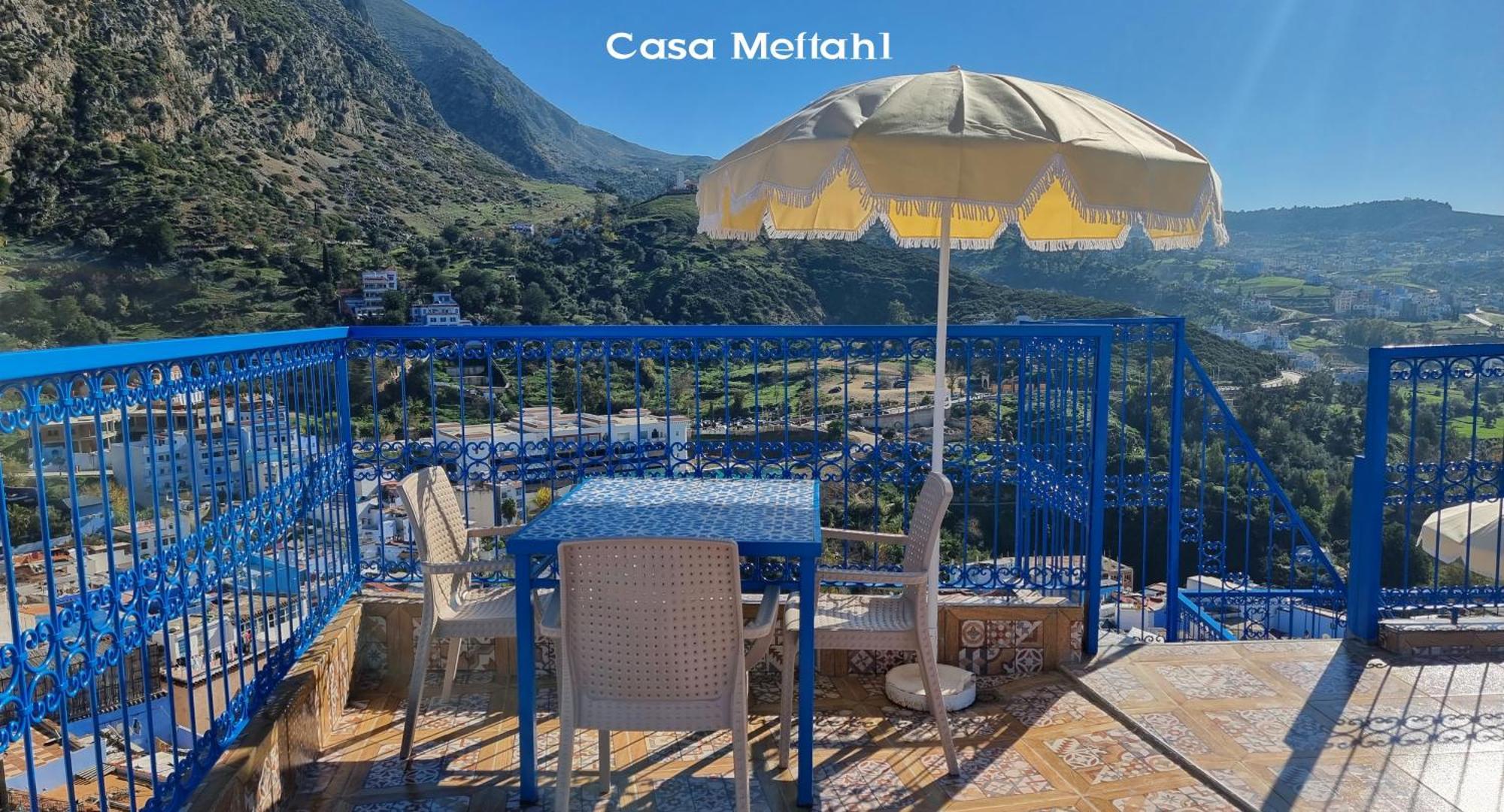 Ferienwohnung Casa Meftah Blue Chefchaouen Exterior foto
