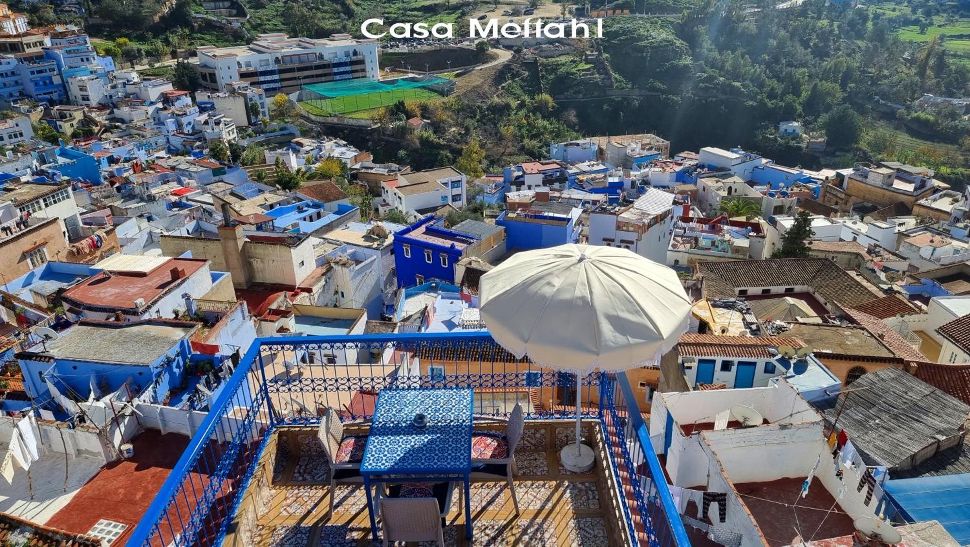 Ferienwohnung Casa Meftah Blue Chefchaouen Exterior foto