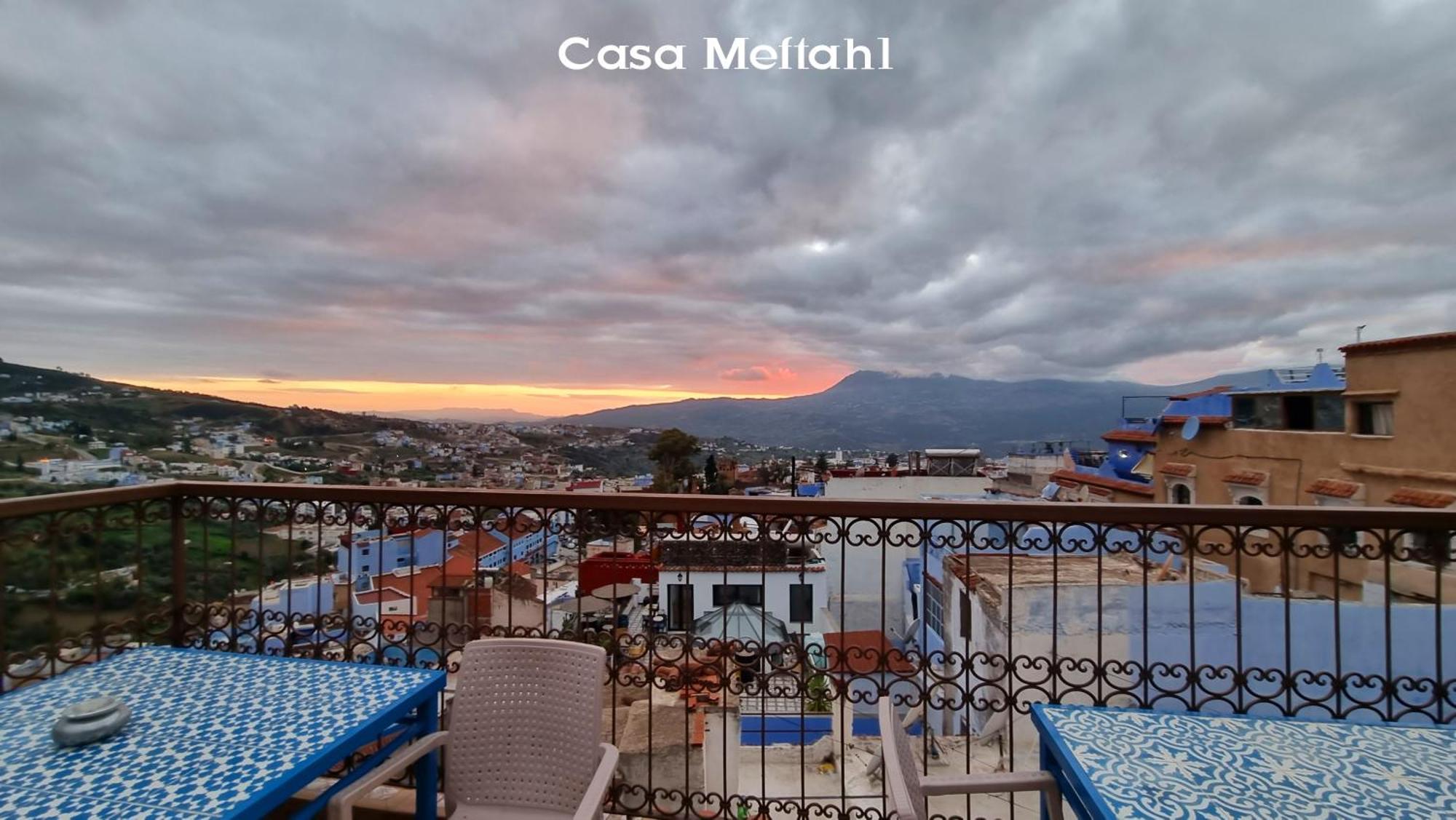 Ferienwohnung Casa Meftah Blue Chefchaouen Exterior foto