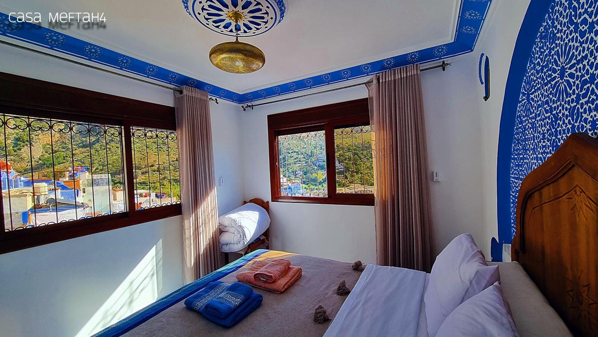 Ferienwohnung Casa Meftah Blue Chefchaouen Exterior foto