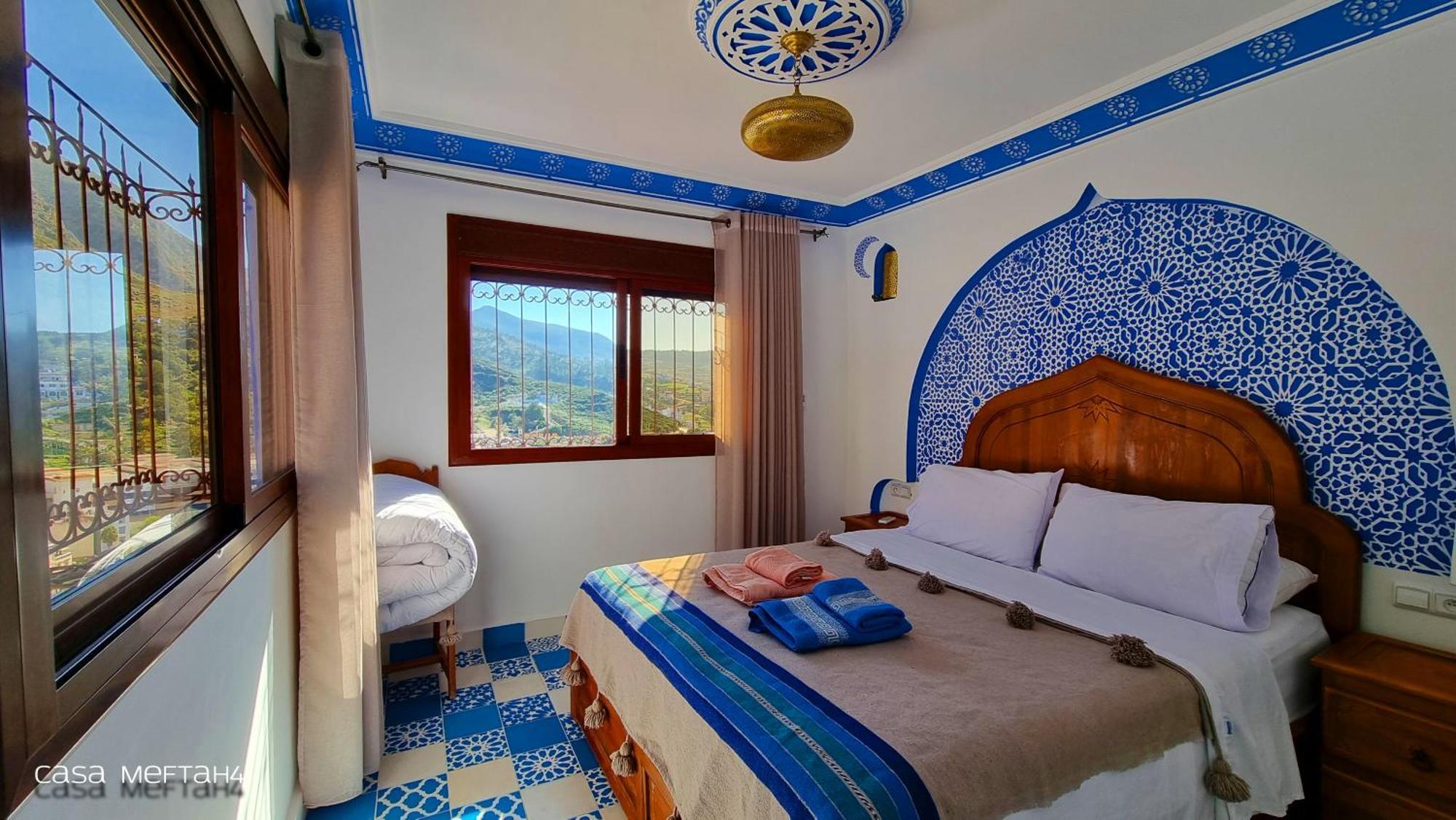 Ferienwohnung Casa Meftah Blue Chefchaouen Exterior foto