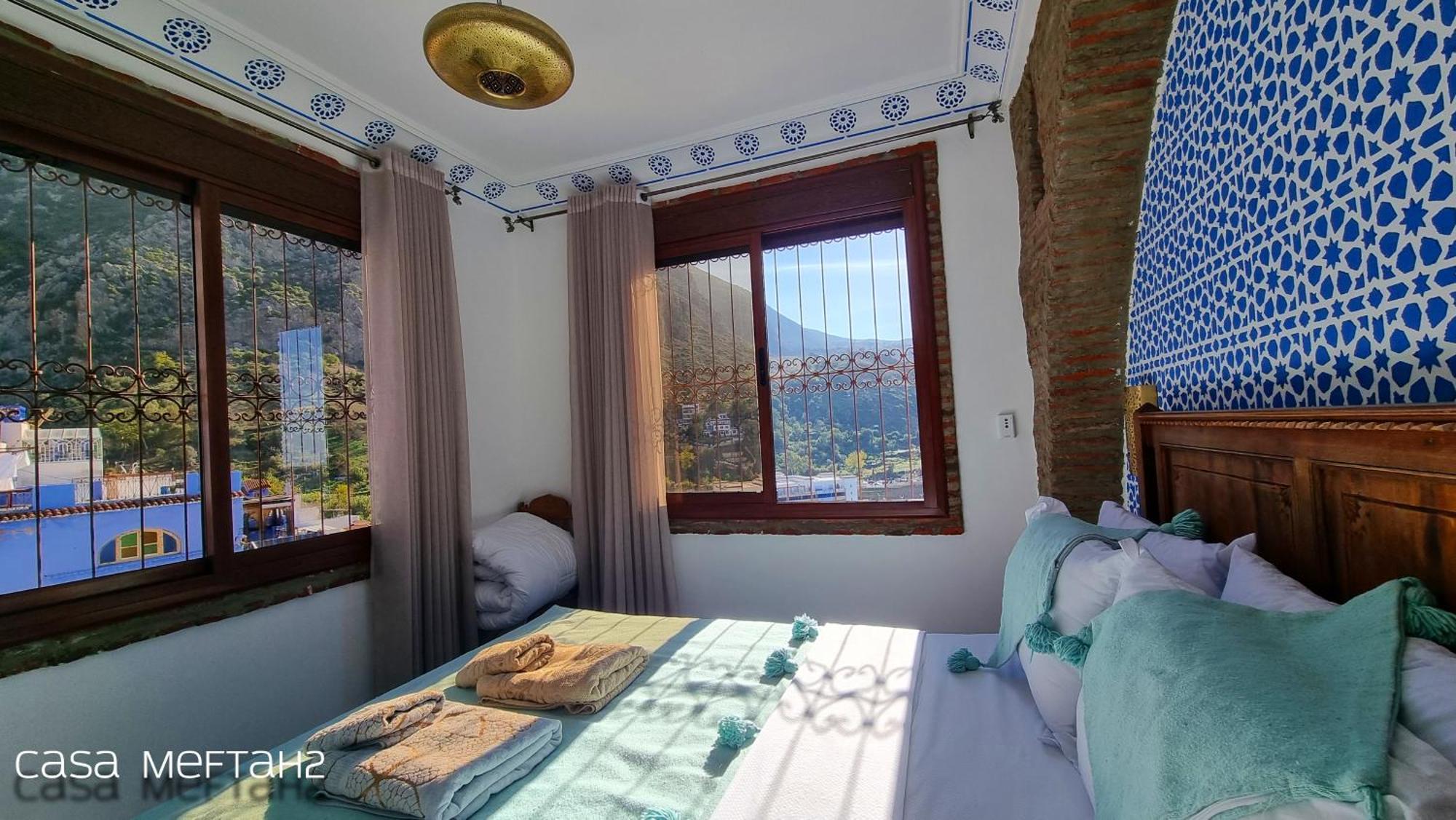 Ferienwohnung Casa Meftah Blue Chefchaouen Exterior foto