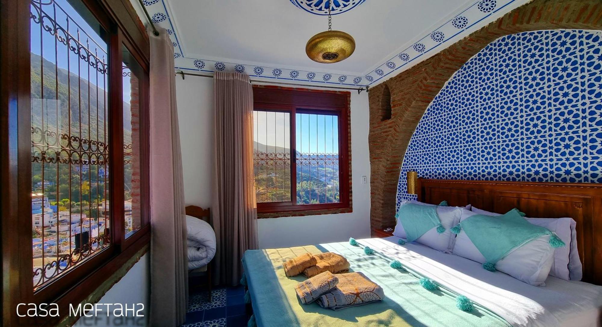 Ferienwohnung Casa Meftah Blue Chefchaouen Exterior foto
