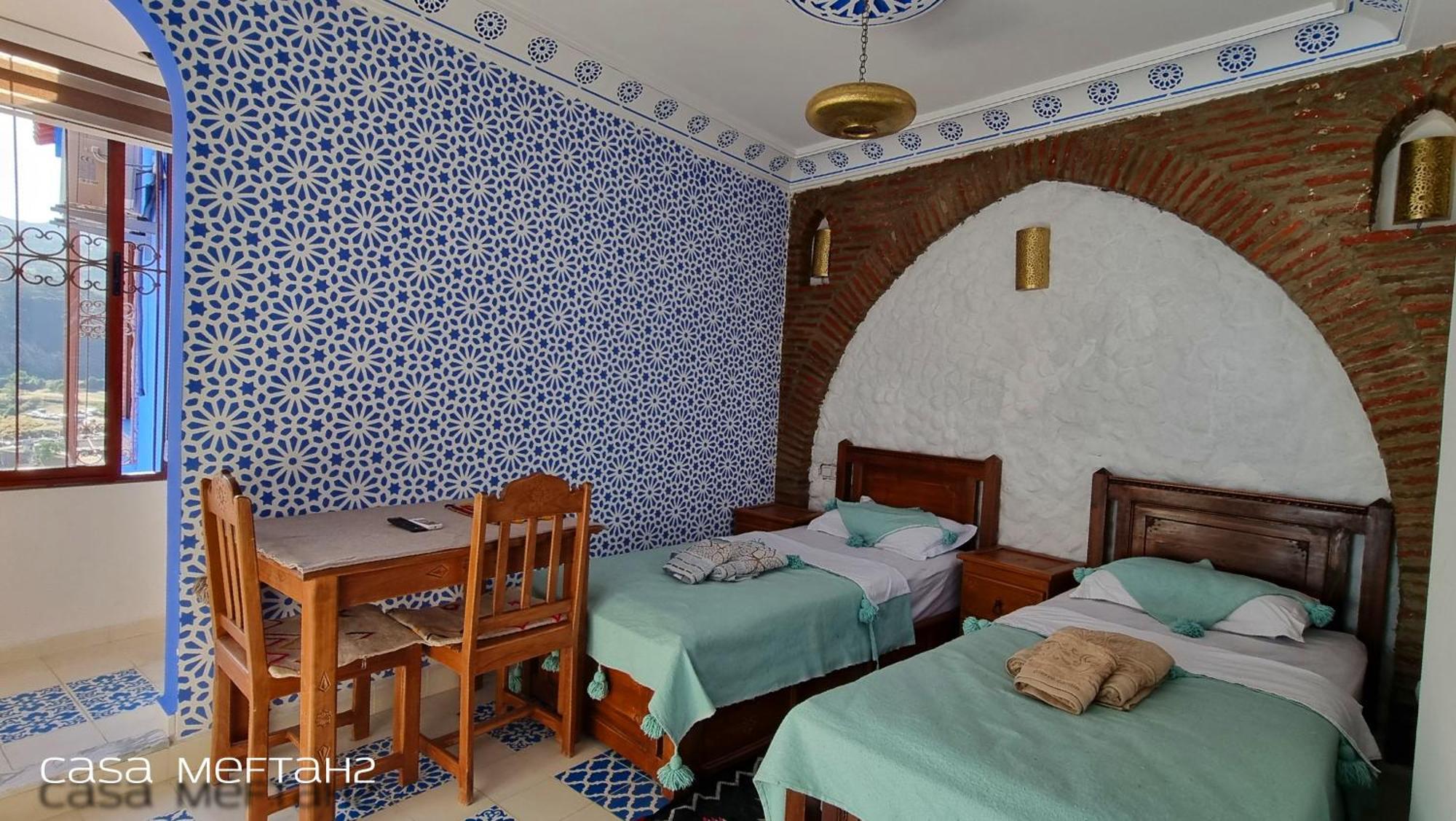 Ferienwohnung Casa Meftah Blue Chefchaouen Exterior foto