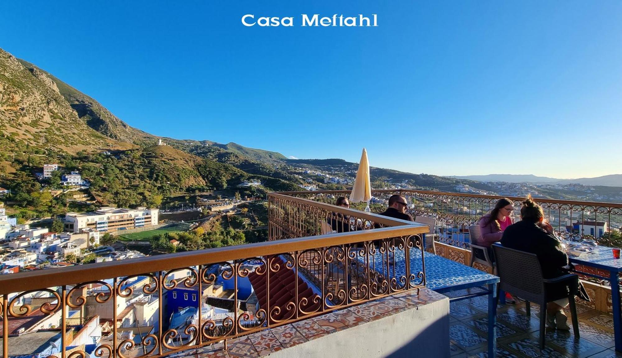 Ferienwohnung Casa Meftah Blue Chefchaouen Exterior foto