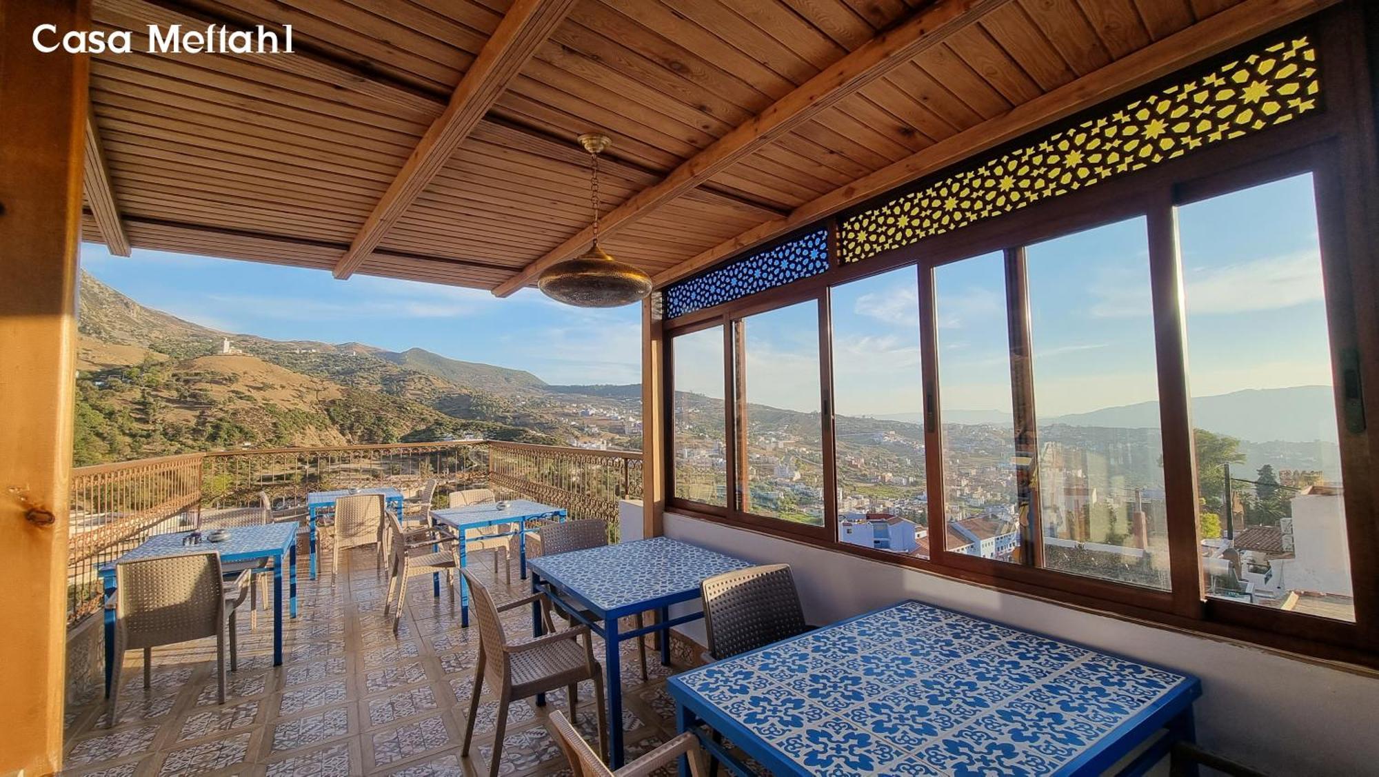 Ferienwohnung Casa Meftah Blue Chefchaouen Exterior foto