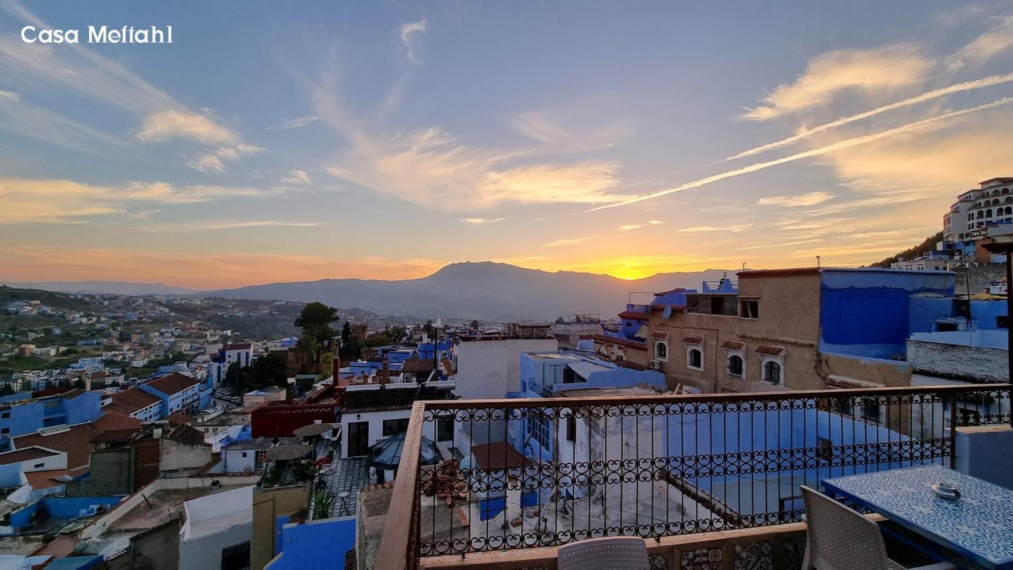 Ferienwohnung Casa Meftah Blue Chefchaouen Exterior foto