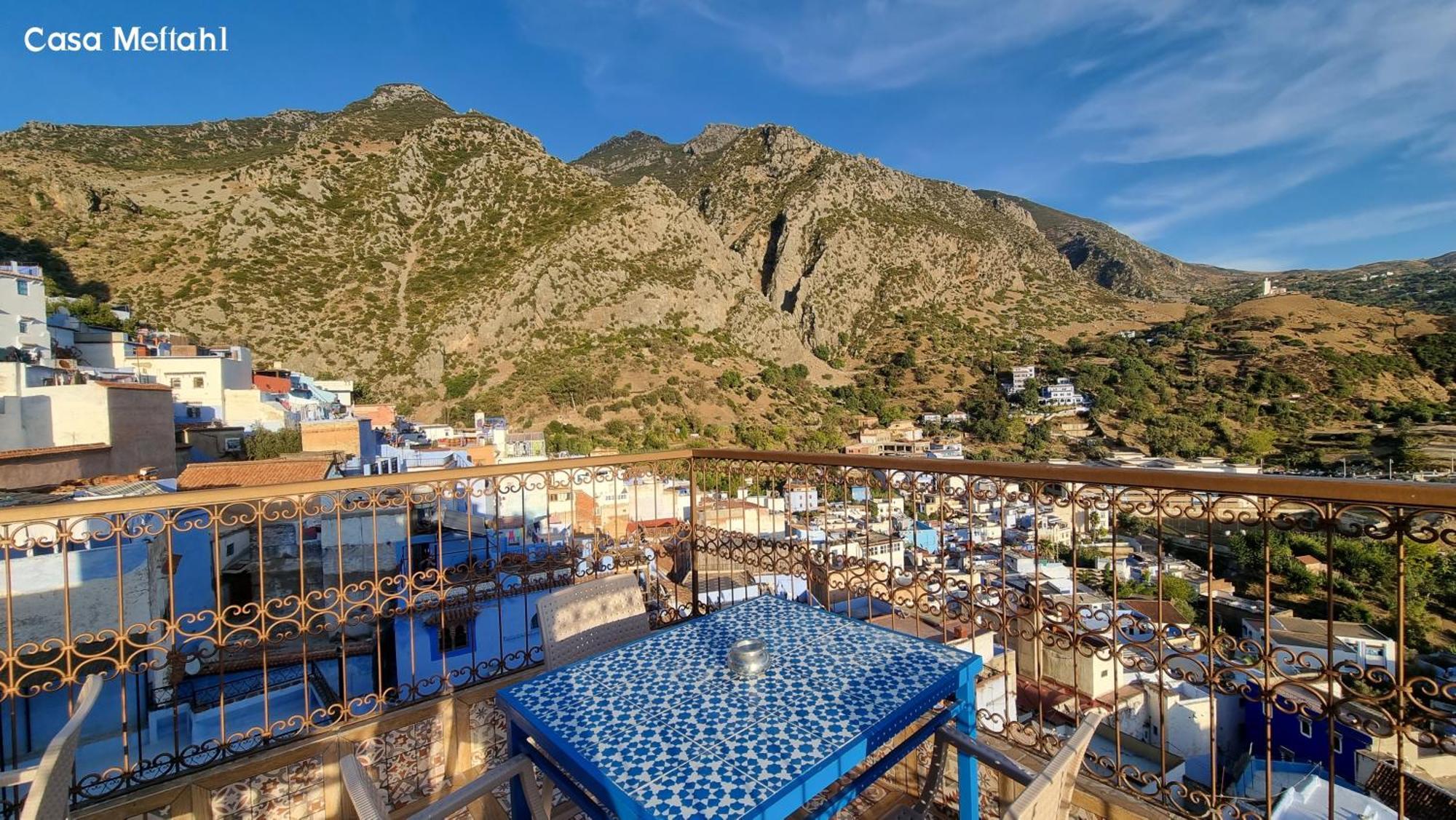 Ferienwohnung Casa Meftah Blue Chefchaouen Exterior foto