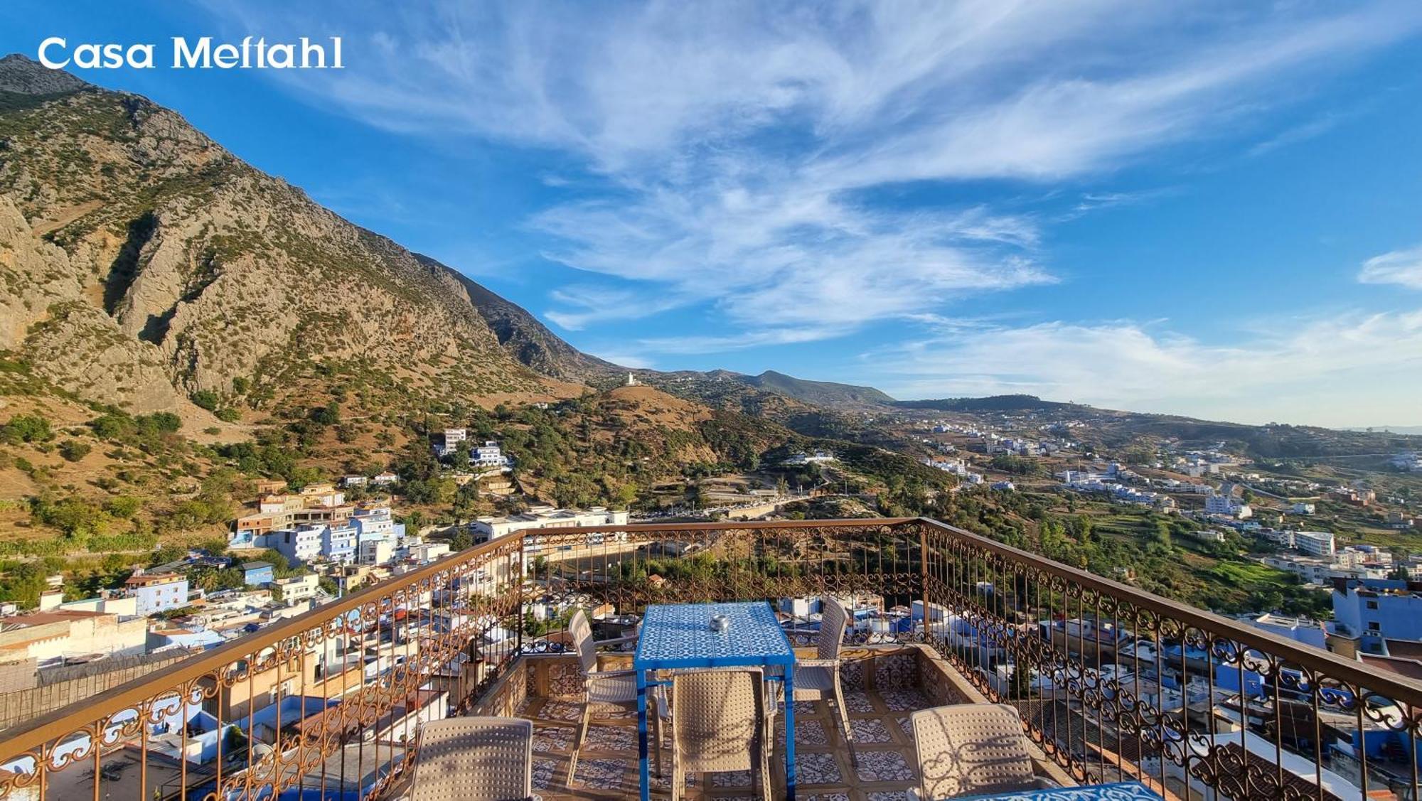 Ferienwohnung Casa Meftah Blue Chefchaouen Exterior foto