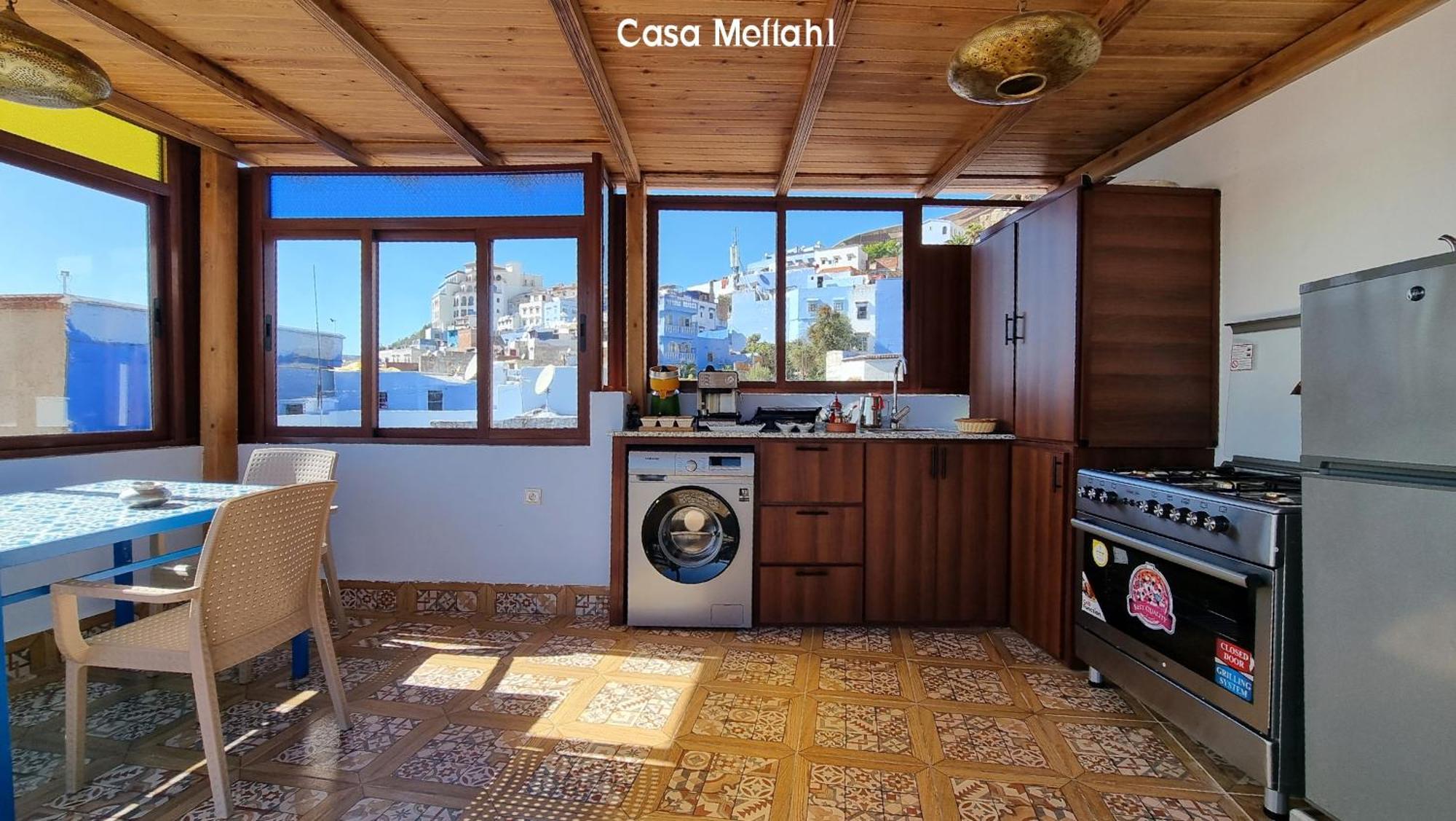 Ferienwohnung Casa Meftah Blue Chefchaouen Exterior foto