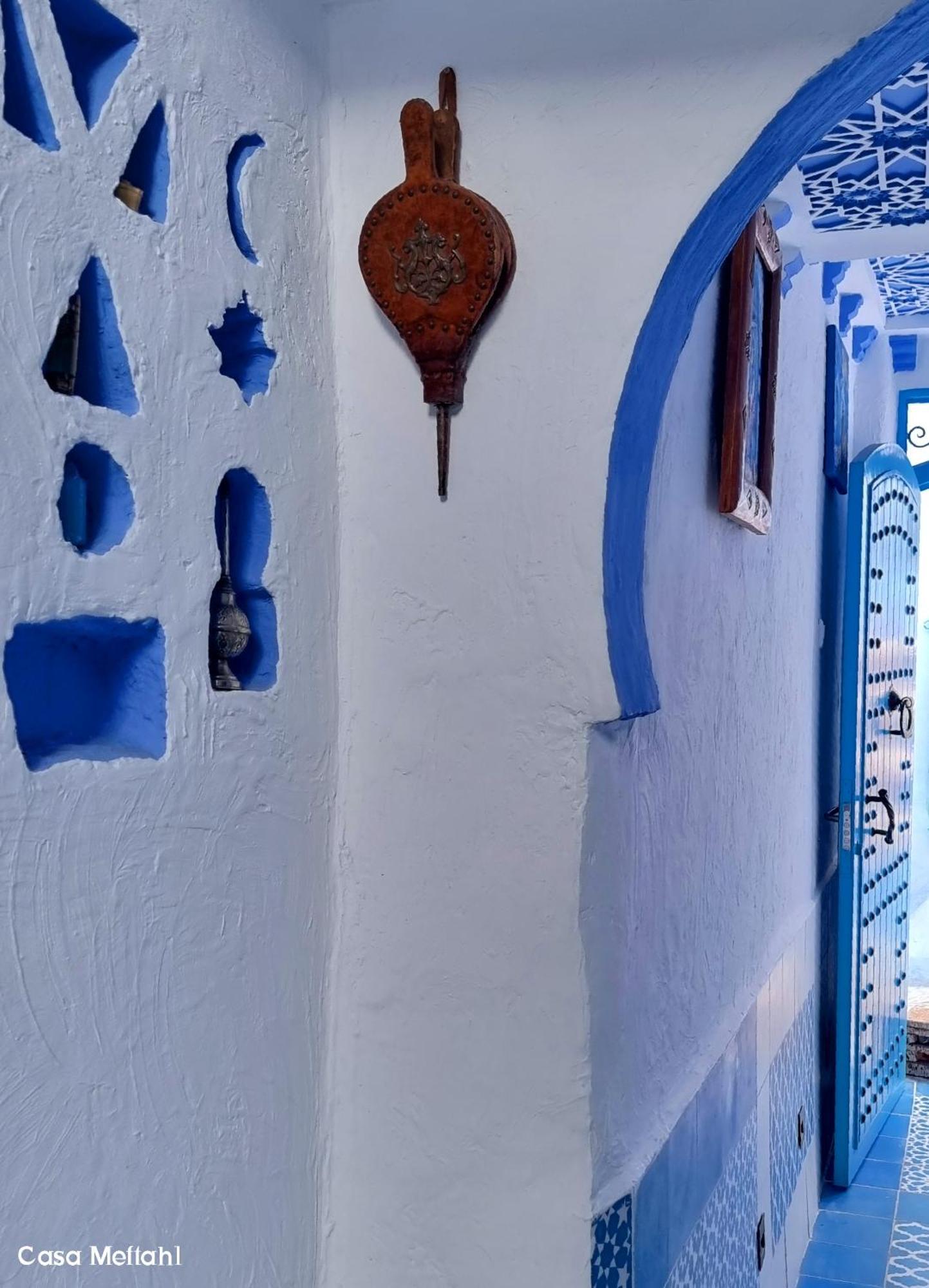 Ferienwohnung Casa Meftah Blue Chefchaouen Exterior foto