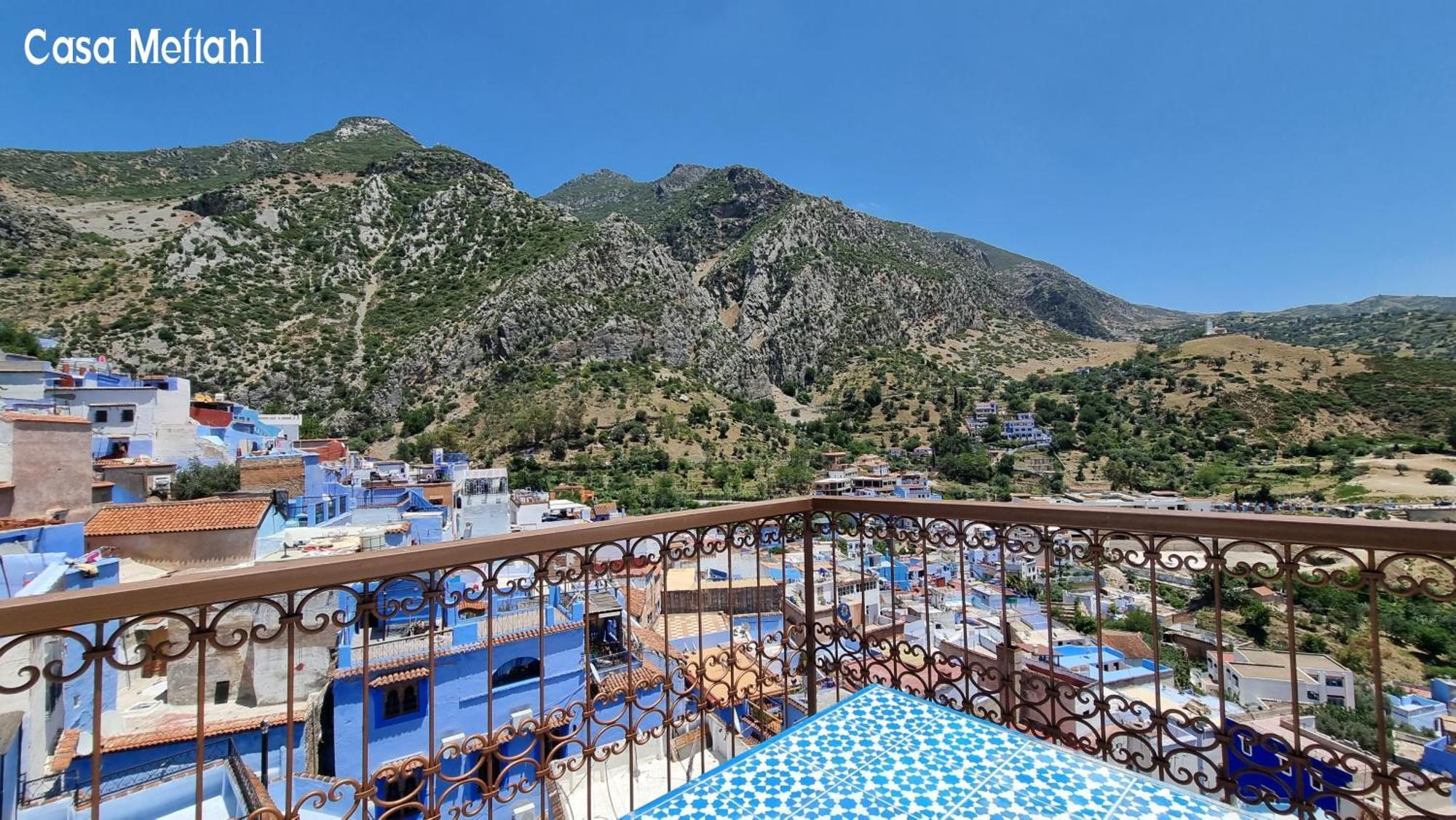 Ferienwohnung Casa Meftah Blue Chefchaouen Exterior foto
